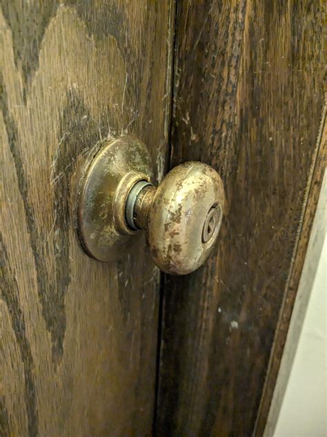 remove door knob with no screws or slot|How to Remove a Door Knob With No Visible Screws .